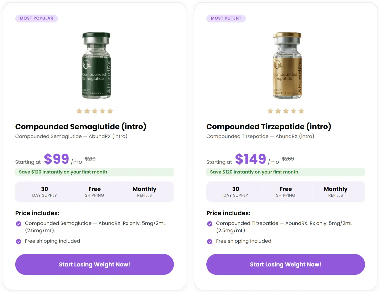 AbundRX offer price